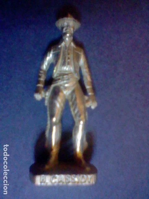 Figuras de Goma Kinder: figura plomo o similar B Cassidy oeste pistolero
