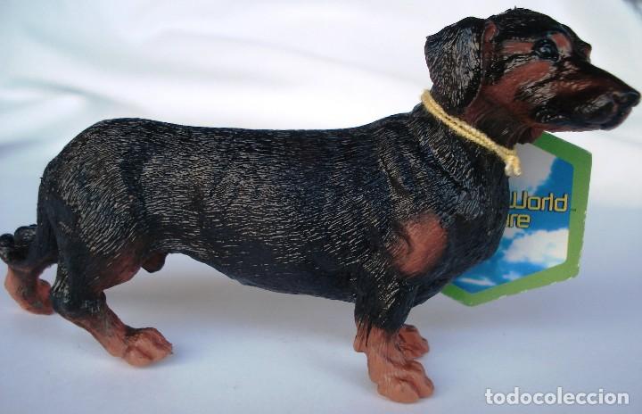 Razas de Perros: Figura de Perro Plástico Duro. Altura de Suelo a Cabeza Entre 8 y 9 Cm. Según Raza