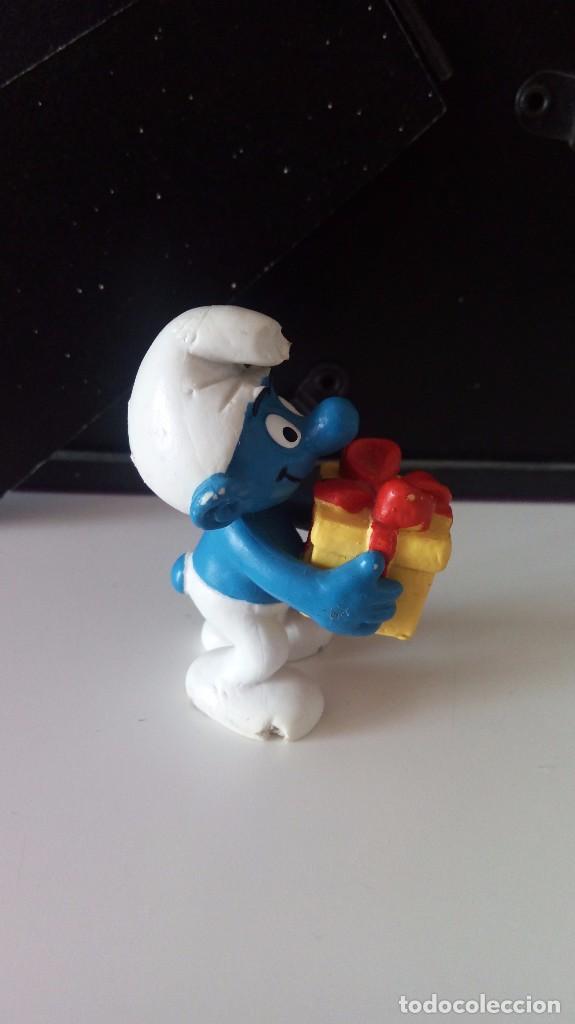 Rubber and PVC Figures: Antigua Figura pvc Pitufo. Original de Peyo Schleich. The Smurfs.