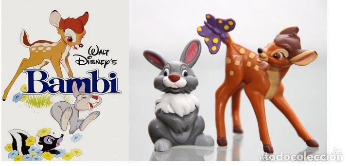 figuras pvc bambi y tambor - disneyfiguras pvc bambi y tambor - disney  