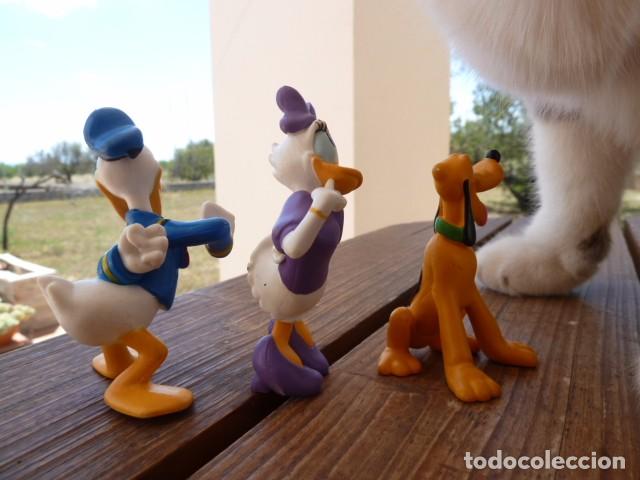 Figuras de goma y PVC: Lote Donald, Daisy y Pluto. Disney - Foto 2
