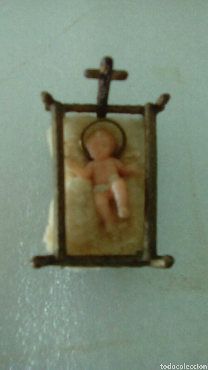 Figuras de goma y PVC: Ni&ntilde;o jesus antiguo