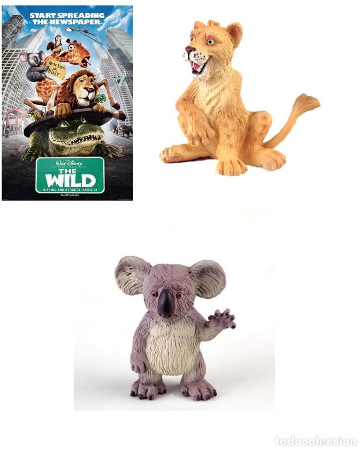 Figuras de goma y PVC: 2 FIGURAS PVC THE WILD - Foto 1