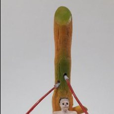 Figuras de Goma y PVC: PRISIONERO EN POSTE DE TORTURA . REALIZADO POR CAPELL . AÑOS 50. Lote 86939128