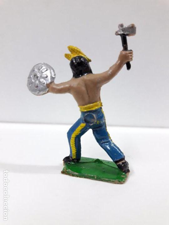 Figuras de goma y PVC: GUERRERO INDIO . COMANSI . MINI OESTE - Foto 2