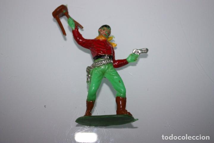 Figuras de goma y PVC: Vaquero Comansi A&ntilde;os 60 - Foto 1