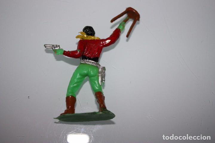 Figuras de goma y PVC: Vaquero Comansi A&ntilde;os 60 - Foto 2