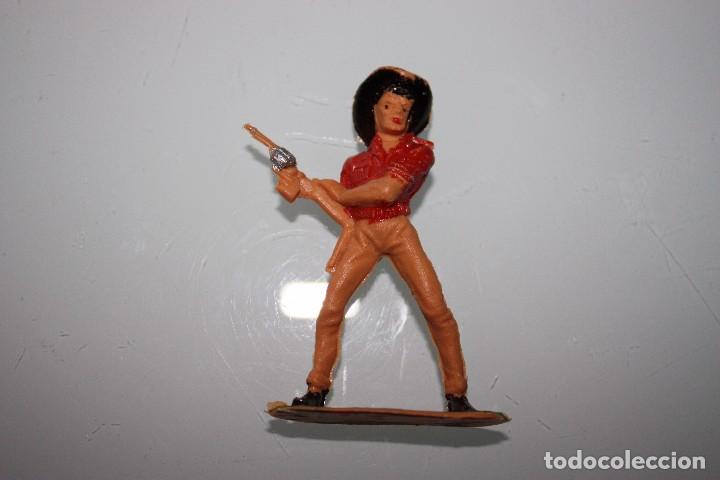 Figuras de goma y PVC: Vaquero Jecsan A&ntilde;o 1971 - Foto 1