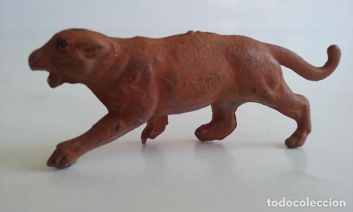 Figuras de goma y PVC: FIGURA LEOPARDO EN GOMA. - Foto 2