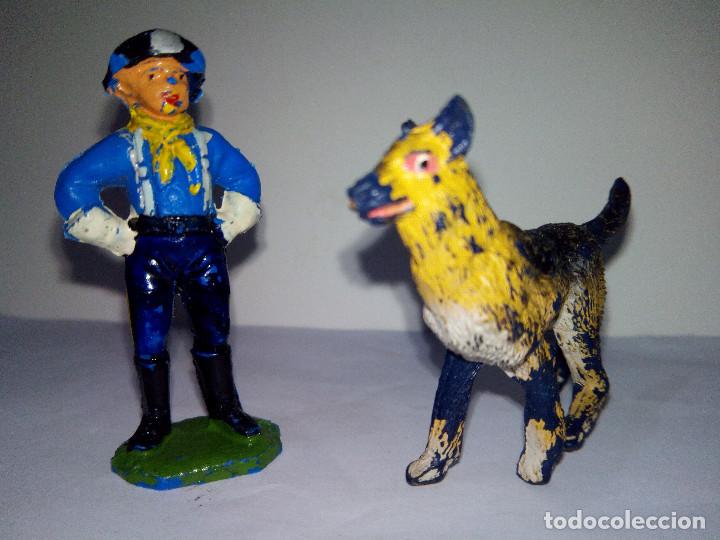 Figuras de goma y PVC: FIGURAS  RINTINTIN Y CABO RUSTY reamsa - Foto 1