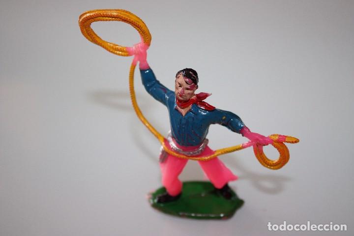 Figuras de goma y PVC: Vaquero Comansi A&ntilde;os 60 - Foto 3