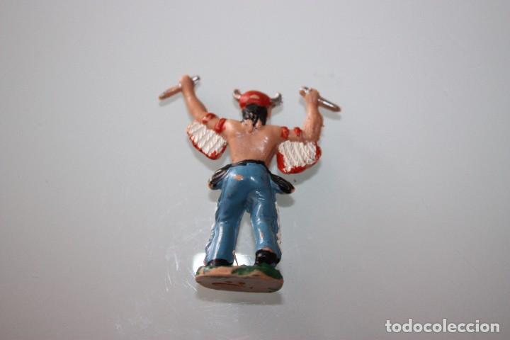 Figuras de goma y PVC: Indio Reamsa A&ntilde;os 60 - Foto 2