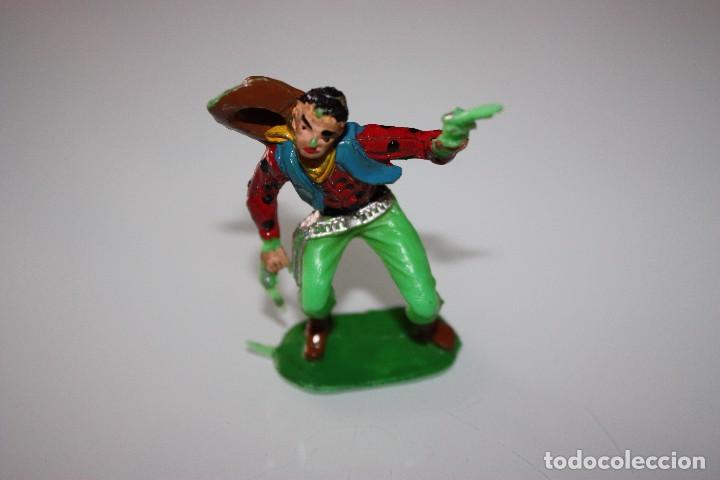 Figuras de goma y PVC: Vaquero Comansi A&ntilde;os 70 - Foto 3