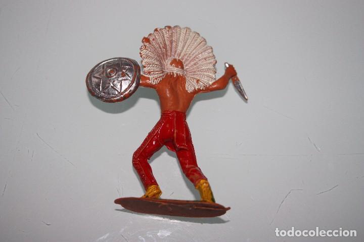Figuras de goma y PVC: Indio Jecsan A&ntilde;os 70 - Foto 2
