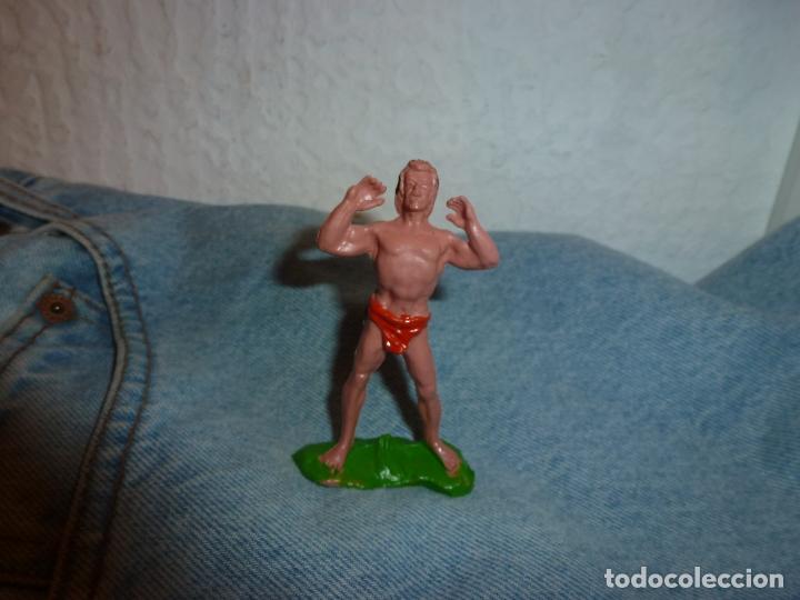 Figuras de goma y PVC: GRITO DE TARZ&Aacute;N DE LOS MONOS-(65MM) - Foto 2