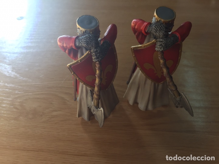 Figuras de goma y PVC: 5 CABALLEROS. 4 SON SCHELEICH. - Foto 10