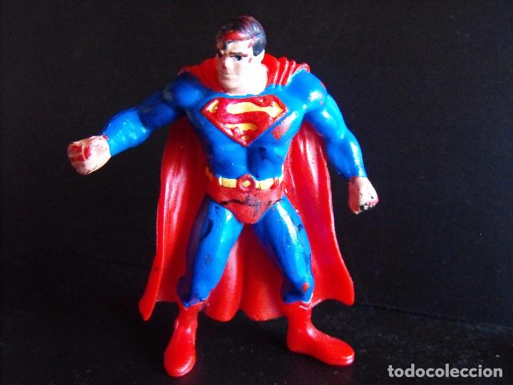 Figuras de goma y PVC: Superman . Figura de PVC. Sin marca. - Foto 1
