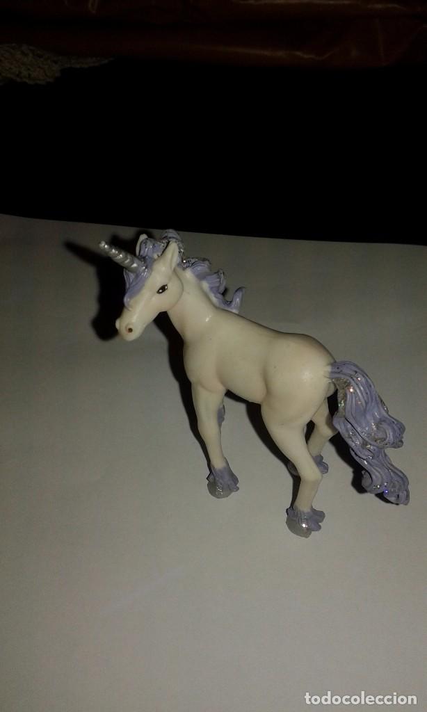 Figure di Gomma e PVC: FIGURA DE PVC UNICORNIO ANIMAL DE FANTASIA