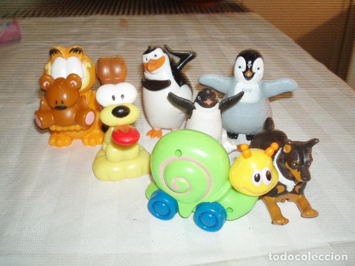 Figuras de goma y PVC: lote de varias figuras - Foto 1
