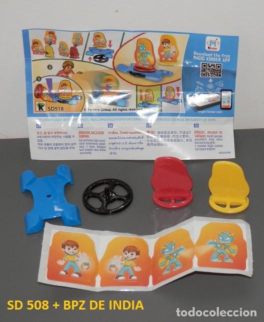 Figuras de Goma Kinder: FIGURA KINDER SUPRISE SD 518 - BPZ DA INDIA