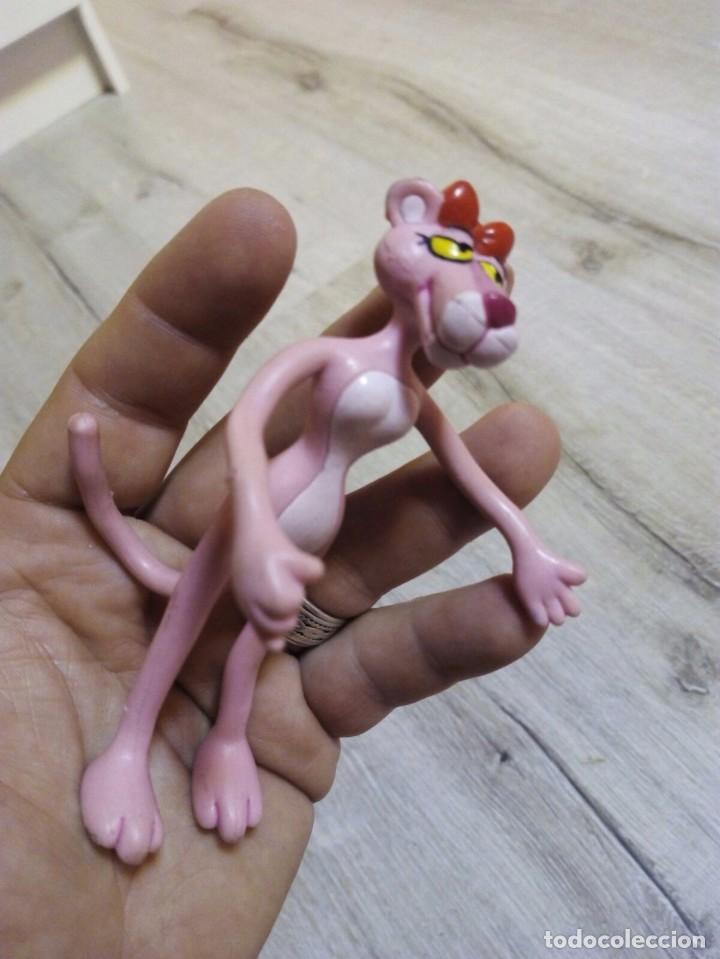 Figuras de goma y PVC: Figura de pvc pantera rosa - Foto 1