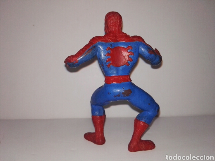 Figuras de goma y PVC: Figura Spiderman pvc 1987 Comics Spain - Foto 2