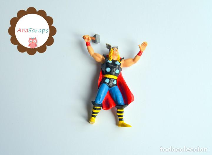 Figuras de goma y PVC: AnaScraps - Figura Marvel Thor de 9 cm (C&oacute;mic) - Foto 1