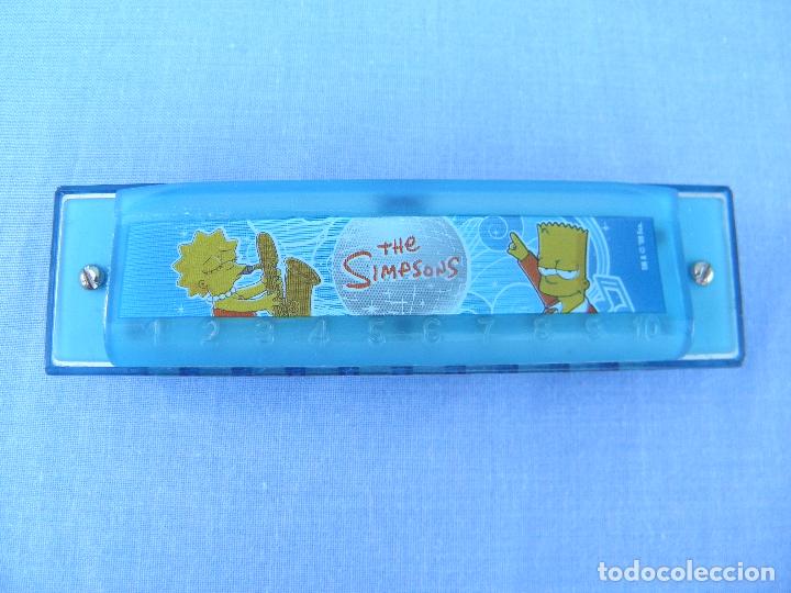 Figuras de goma y PVC: Antigua harm&oacute;nica de los Simpsons - Foto 2