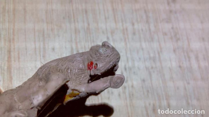 Figuras de goma y PVC: Comansi, figura pl&aacute;stico bisonte - Foto 3