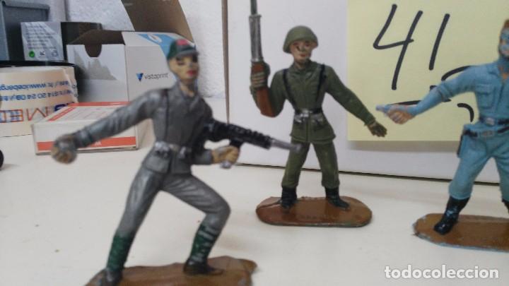 Figuras de goma y PVC: lote de figuras antiguas de comansi - Foto 3