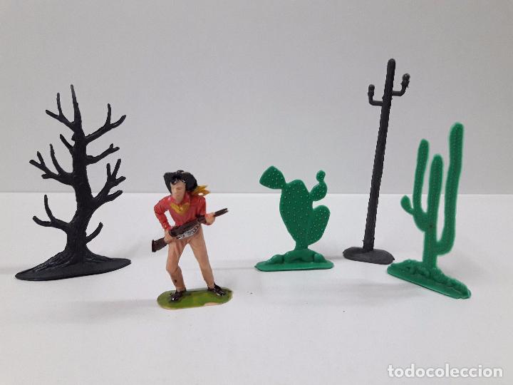 Figuras de goma y PVC: FIGURAS Y COMPLEMENTOS DEL OESTE . A&Ntilde;OS 60 - Foto 5