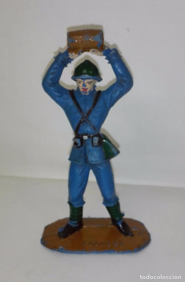 Figuras de goma y PVC: Soldado franc&eacute;s de Comansi Ref. 1009 - Foto 1