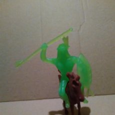 Figurines en Caoutchouc et PVC: INDIOS Y VAQUEROS COMANSI - INDIO CON CABALLO A ESTRENAR AÑOS 70*. Lote 97815179