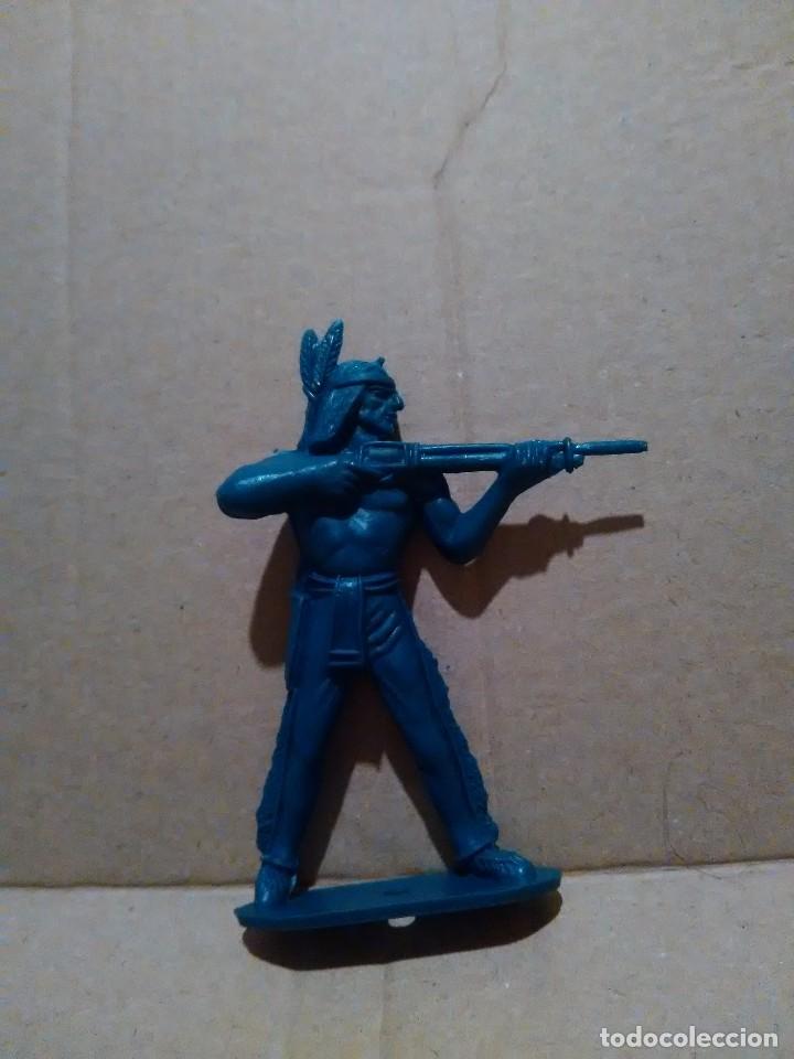 Figuras de goma y PVC: INDIOS Y VAQUEROS COMANSI -INDIO A ESTRENAR A&Ntilde;OS 70* - Foto 1