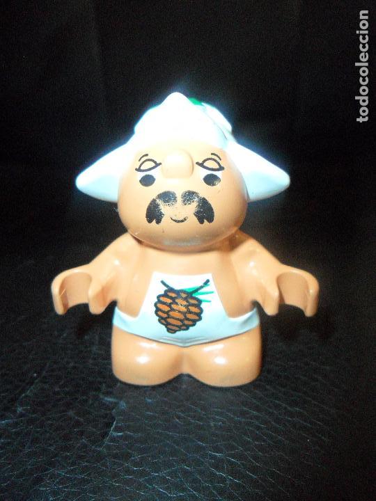 Gummi- und PVC-Figuren: RECOGEDOR DE PI&Ntilde;AS- FIGURA RARA- FIGURA INFANTIL