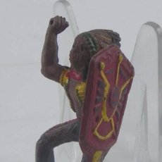 Figuras de Goma y PVC: FIGURA DE JINETE INDIO REALIZADO EN GOMA, REAMSA.