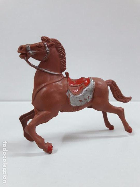 Figuras de goma y PVC: CABALLO . REALIZADO EN PLASTICO - Foto 2