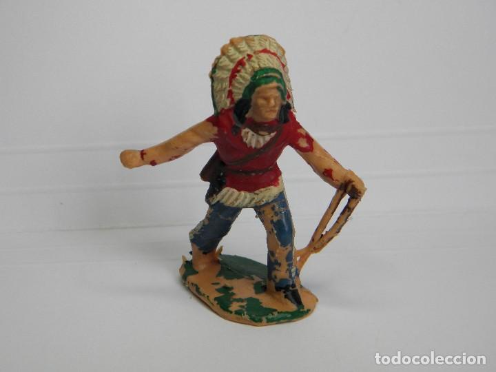 Figuras de goma y PVC: INDIO DE REAMSA - Foto 1