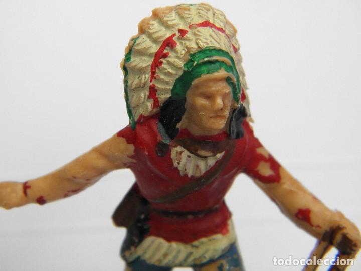 Figuras de goma y PVC: INDIO DE REAMSA - Foto 2