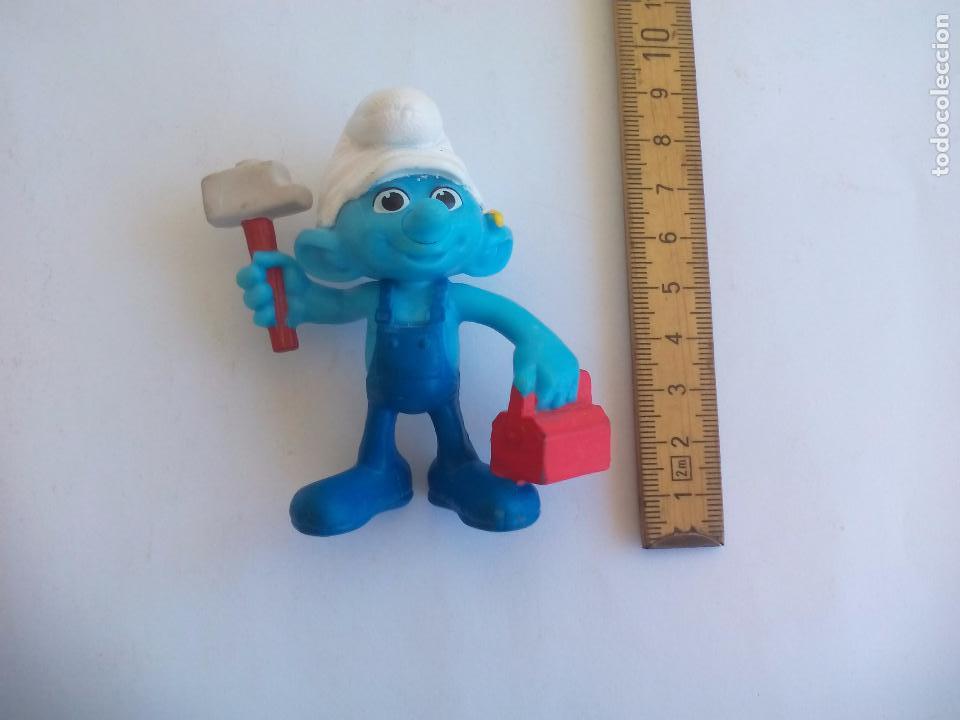 Figuras de Goma y PVC: Pitufo de Pey&oacute;, mcdonald's, 2013.Figura, mu&ntilde;eco. PITUFOS SMURFS SMURF