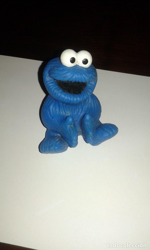 Figuras de Goma y PVC: BARRIO SESAMO TRIKI FIGURA DE PVC TRIKY EL MONSTRUO DE LAS GALLETAS MUPPETS SESAME STREET