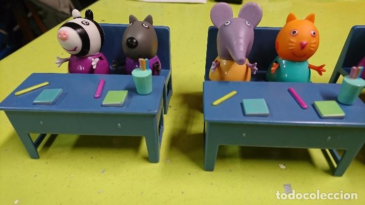 Figuras de goma y PVC: ESCUELA PEPPA PIG - Foto 2