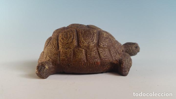 Figuras de goma y PVC: TORTUGA LINEOL 1950 , PECH - Foto 2