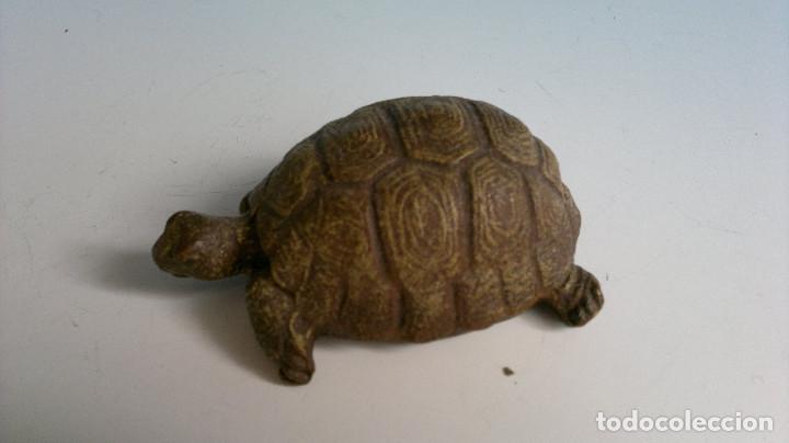 Figuras de goma y PVC: TORTUGA LINEOL 1950 , PECH - Foto 3