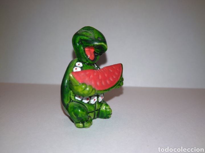 Figuras de goma Kinder: MU&Ntilde;ECO KINDER FERRERO TORTUGA - Foto 1