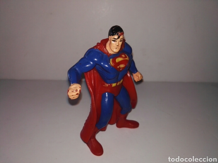 Figuras de goma y PVC: SUPERMAN DC MARVEL Comics Spain 1992 /Model 1/Modelo 1 - Foto 3
