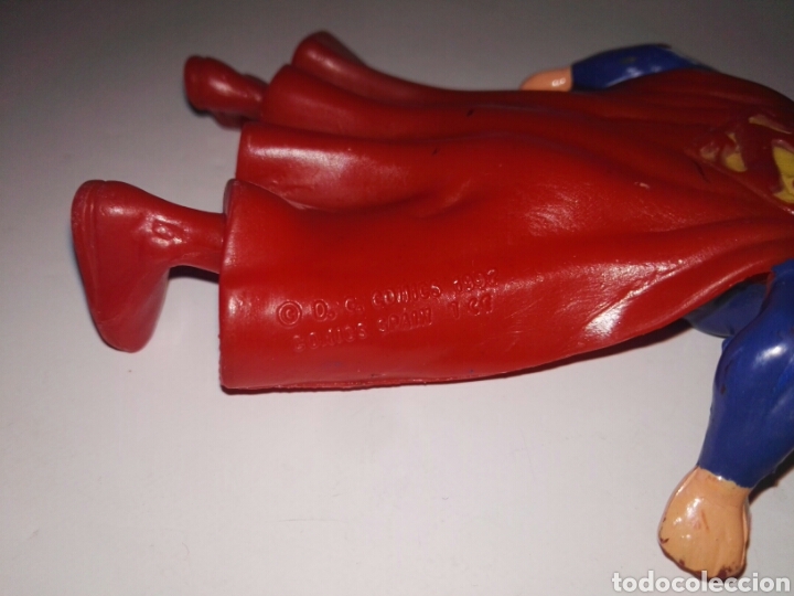 Figuras de goma y PVC: SUPERMAN DC MARVEL Comics Spain 1992 /Model 1/Modelo 1 - Foto 4