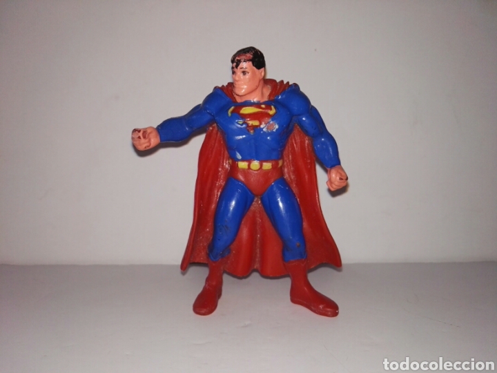 Figuras de goma y PVC: SUPERMAN DC MARVEL Comics Spain 1992 /Model 2/Modelo 2 - Foto 1