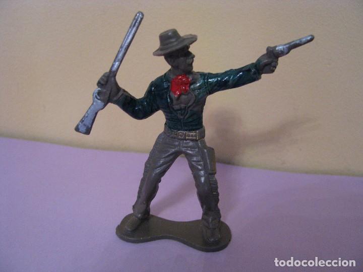 Figuras de goma y PVC: FIGURA DE VAQUERO. - Foto 1