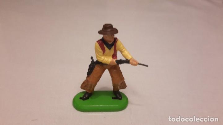 Figuras de goma y PVC: BRITAINS. FIGURA DE VAQUERO. - Foto 1